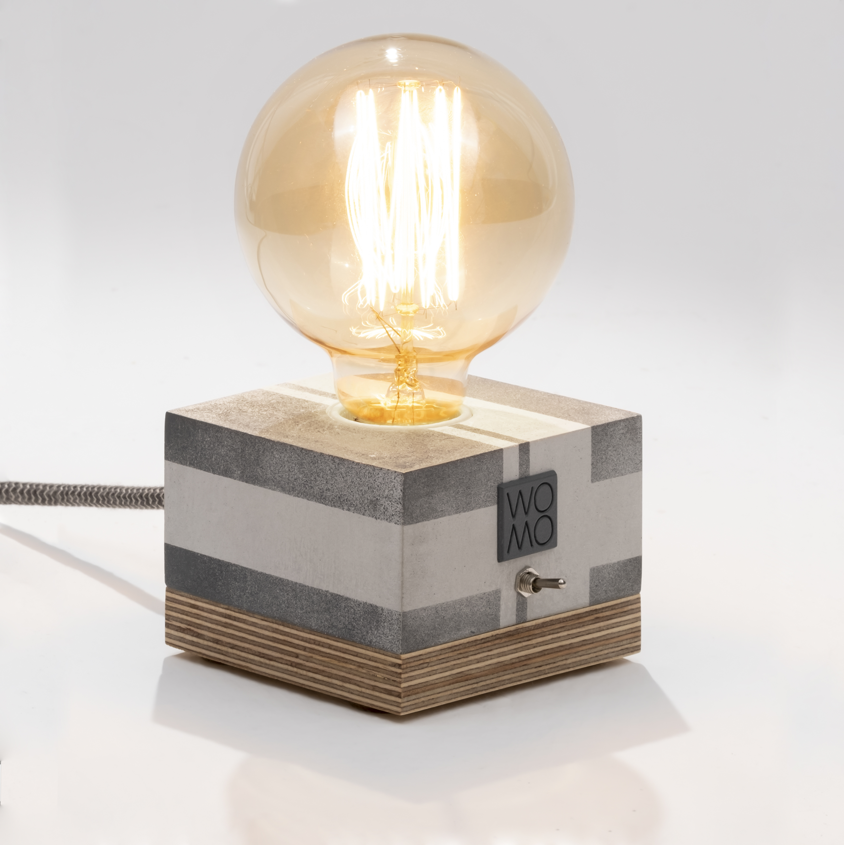 Circuit Antresit Concrete Table Lamp - Globe